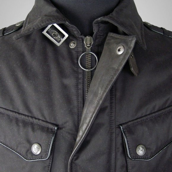 Belstaff Original Oxney Fall Winter Windproof Jacket Made In Italy EU Size L - Picture 3 of 11